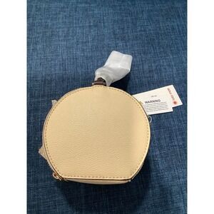 Lola Mae Travel Jewelry Box – Cream Color, Velvet Lined Interior Organizer